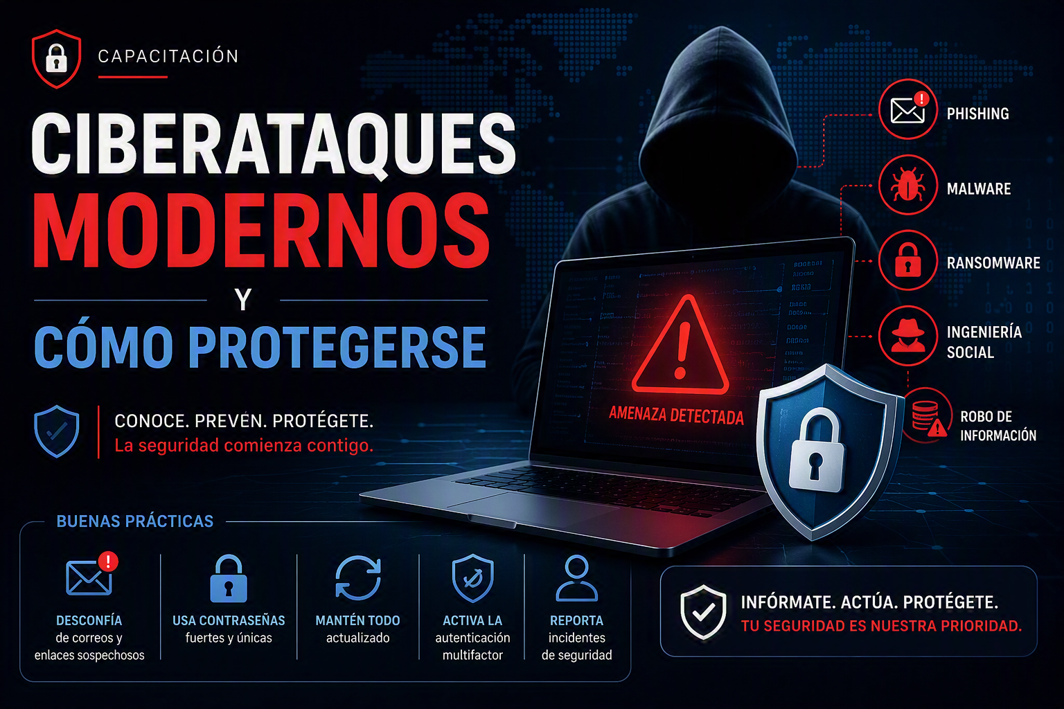 Ciberataques Modernos y Cómo Protegerse